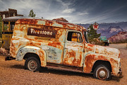 Firestone Truck Photograph by Susan Candelario Firestone Truck Photograph by Susan Candelario