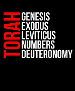 First 5 Books Torah Hebrew Israelites Yeshua Yahew Drawing by Noirty Designs