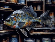Fish in the Storeroom Digital Art by Eris And AI Fish in the Storeroom Digital Art by Eris And AI