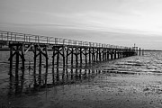 Fisherman's Pier Swampscott Massachusetts Fisherman's Beach Sunset Black and White Photograph by Toby McGuire Fisherman's Pier Swampscott Massachusetts Fisherman's Beach Sunset Black and White Photograph by Toby McGuire