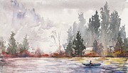 Fishing Wide Digital Art by Kristina Vardazaryan