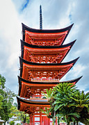 Five-storied pagoda - Gojunoto - on the Miyajima Island Photograph by Lyl Dil Creations Five-storied pagoda - Gojunoto - on the Miyajima Island Photograph by Lyl Dil Creations