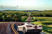 Flint Hills Highway SIM Photograph by Kevin Anderson