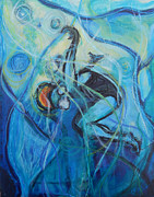 Flip Mixed Media by Mary Conner