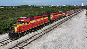 Florida East Coast Train City Point Photograph by Bradford Martin