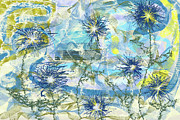 Flower Garden #8 Painting by Christina Wedberg