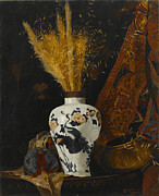 Flowers In A Vase - Osman Hamdi Bey Digital Art by Samuel HUYNH