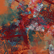 Flowers In My Mind Painting by Horst Rosenberger Flowers In My Mind Painting by Horst Rosenberger