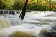 Flowing Waters Over Natural Dam Falls Photograph by Gregory Ballos