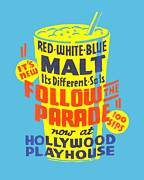 Follow The Parade Theatre Ad Digital Art by Madame Memento