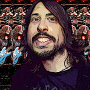 Foo Fighters parody portrait Digital Art by Christina Fairhead Art and Merch Foo Fighters parody portrait Digital Art by Christina Fairhead Art and Merch