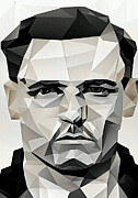 Criminal Ford Bradshaw geometric portrait Digital Art by Christina Fairhead Art and Merch Criminal Ford Bradshaw geometric portrait Digital Art by Christina Fairhead Art and Merch