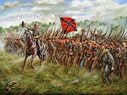 Forward to the Foe Painting by Mark Maritato
