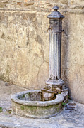 Fountain of Cortona Photograph by David Letts