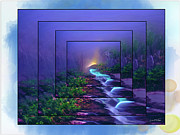 Fountain Of Youth Digital Art by Jean M Nelson
