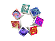 Fractal Geometro 4 Digital Art by Susan Maxwell Schmidt