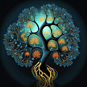 Fractal Tree 50 Digital Art by Matthias Hauser Fractal Tree 50 Digital Art by Matthias Hauser