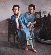 Frail banboo/ Wen Zhu Painting by MingYue Wang Frail banboo/ Wen Zhu Painting by MingYue Wang
