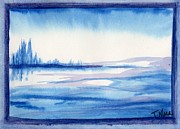 Framed in Cold Painting by Tammy Nara