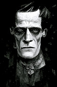Frankenstein's Monster - Dark Gothic Art Digital Art by Mark Tisdale