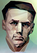 Criminal Fred Barker geometric portrait Digital Art by Christina Fairhead Art and Merch Criminal Fred Barker geometric portrait Digital Art by Christina Fairhead Art and Merch
