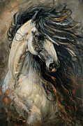 Free Flowing Arabian Photograph by Tina LeCour Free Flowing Arabian Photograph by Tina LeCour