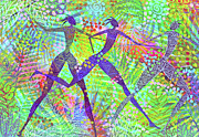 Freedom in The Rain Forest Painting by Jennifer Baird