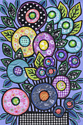 Fresh Spring Bouquet Painting by Amy E Fraser Fresh Spring Bouquet Painting by Amy E Fraser
