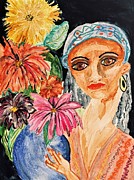 From My Garden Painting by Stacey Torres