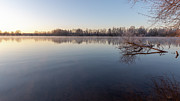 Frosty Morning At The Lake Photograph by Andreas Levi Frosty Morning At The Lake Photograph by Andreas Levi