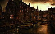 Frozen Evening in Old Brugge Photograph by Edward Galagan Frozen Evening in Old Brugge Photograph by Edward Galagan