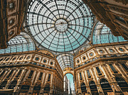 Galleria Vittorio Emanuele II Photograph by Leslie Brashear