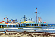 Galveston Island Pleasure Pier Photograph by Kelley King