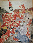 Garcia Lorca, Federico. Spanish Writer. Sourcevaqueros -granada-. 1898-1936. Harlequin Drawing. Painting by Album