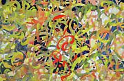 Garden Gong Painting by Lynda Hoffman-Snodgrass