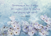 Gardening is how I relax Photograph by Amy Dundon