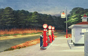 Gas by Edward Hopper 1940 Painting by Edward hopper