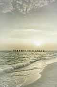 Gasparilla Island Sunset - Vintage Photograph by Melanie Viola Gasparilla Island Sunset - Vintage Photograph by Melanie Viola