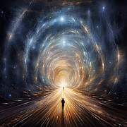Gateway to Beyond Painting by Lourry Legarde