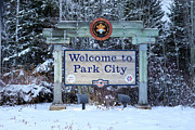 Gateway to Winter Magic - Park City's Snowy Welcome Sign Photograph by Brigitte Blanchette Thompson Gateway to Winter Magic - Park City's Snowy Welcome Sign Photograph by Brigitte Blanchette Thompson