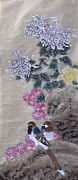 Gathering of Fate Painting by HuiZhen Zhang