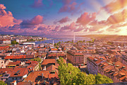 Geneva skyline at sunset sky Photograph by Benny Marty Geneva skyline at sunset sky Photograph by Benny Marty