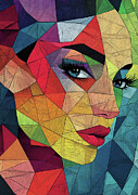 Geomertric Abstract Portrait Photograph by Garry Gay