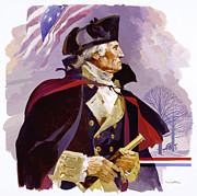 George Washington Painting by John Swatsley George Washington Painting by John Swatsley