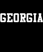 Georgia Digital Art by Flippin Sweet Gear