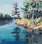Georgian Bay Painting by Sheila Romard Georgian Bay Painting by Sheila Romard