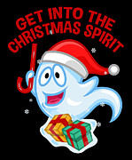Get Into The Christmas Spirit Digital Art by Mister Tee