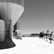 Getty Museum Architecture Plaza Los Angeles Photograph by Patrick Malon