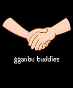 Gganbu Buddies Digital Art by Flippin Sweet Gear