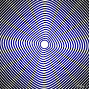 Ghost beams / Deep Blue Mixed Media by Gianni Sarcone Ghost beams / Deep Blue Mixed Media by Gianni Sarcone